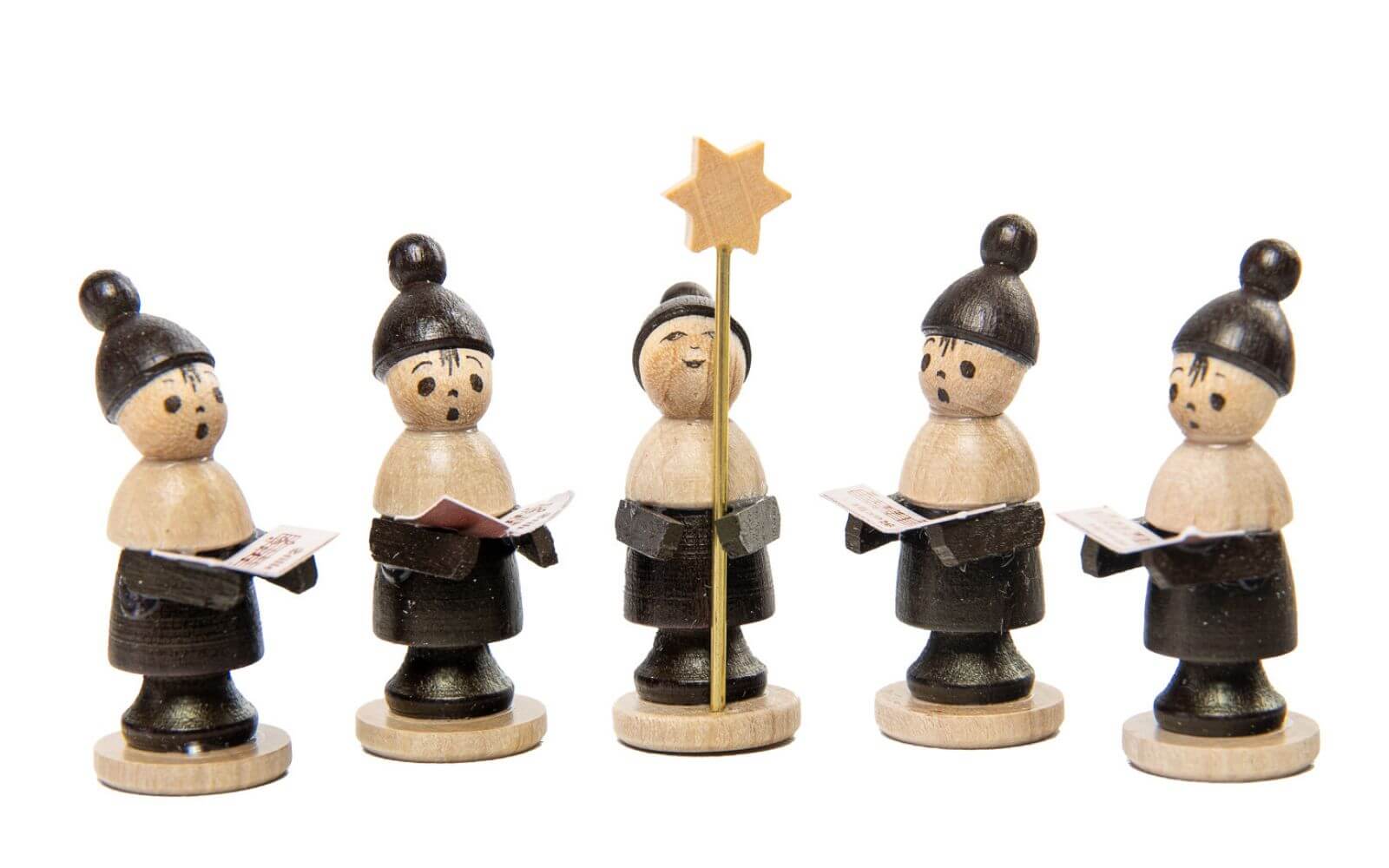 Miniaturen Kurrende, 5–teilig, 4 cm von Spielwarenmacher Günther