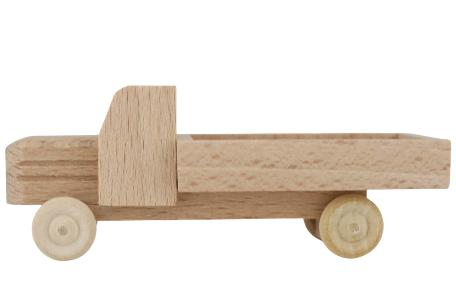 Holzspielzeug LKW Kastenwagen, natur von Robbi Weber_2