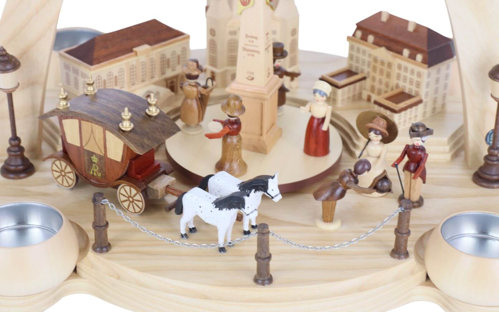 Weihnachtspyramide Dresden Altstadt, 36 cm von Müller Kleinkunst_3