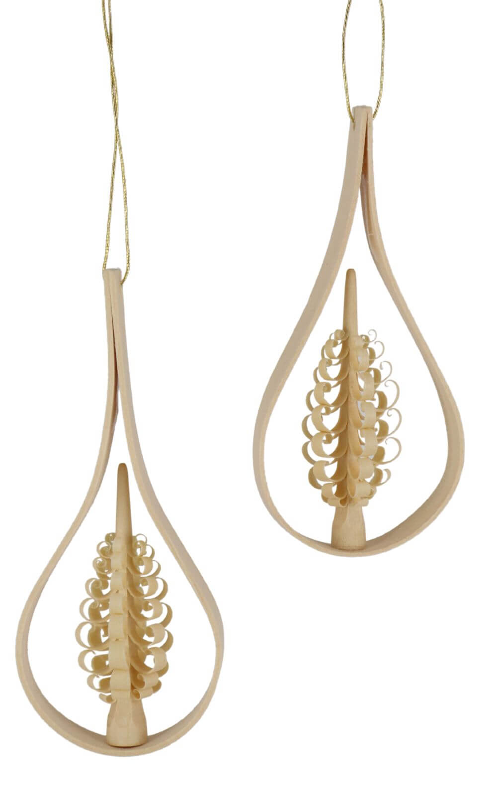 Christbaumschmuck Tropfen zum Hängen, 2 Stück von Martina Rudolph