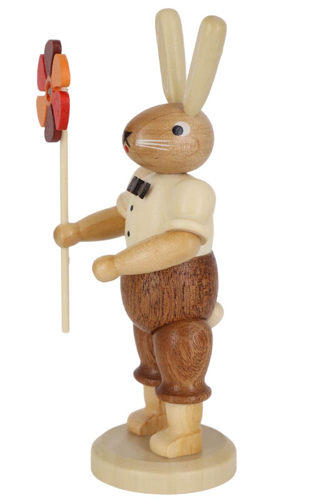 Osterhase - Mann mit Windrad, natur von Müller Kleinkunst_2