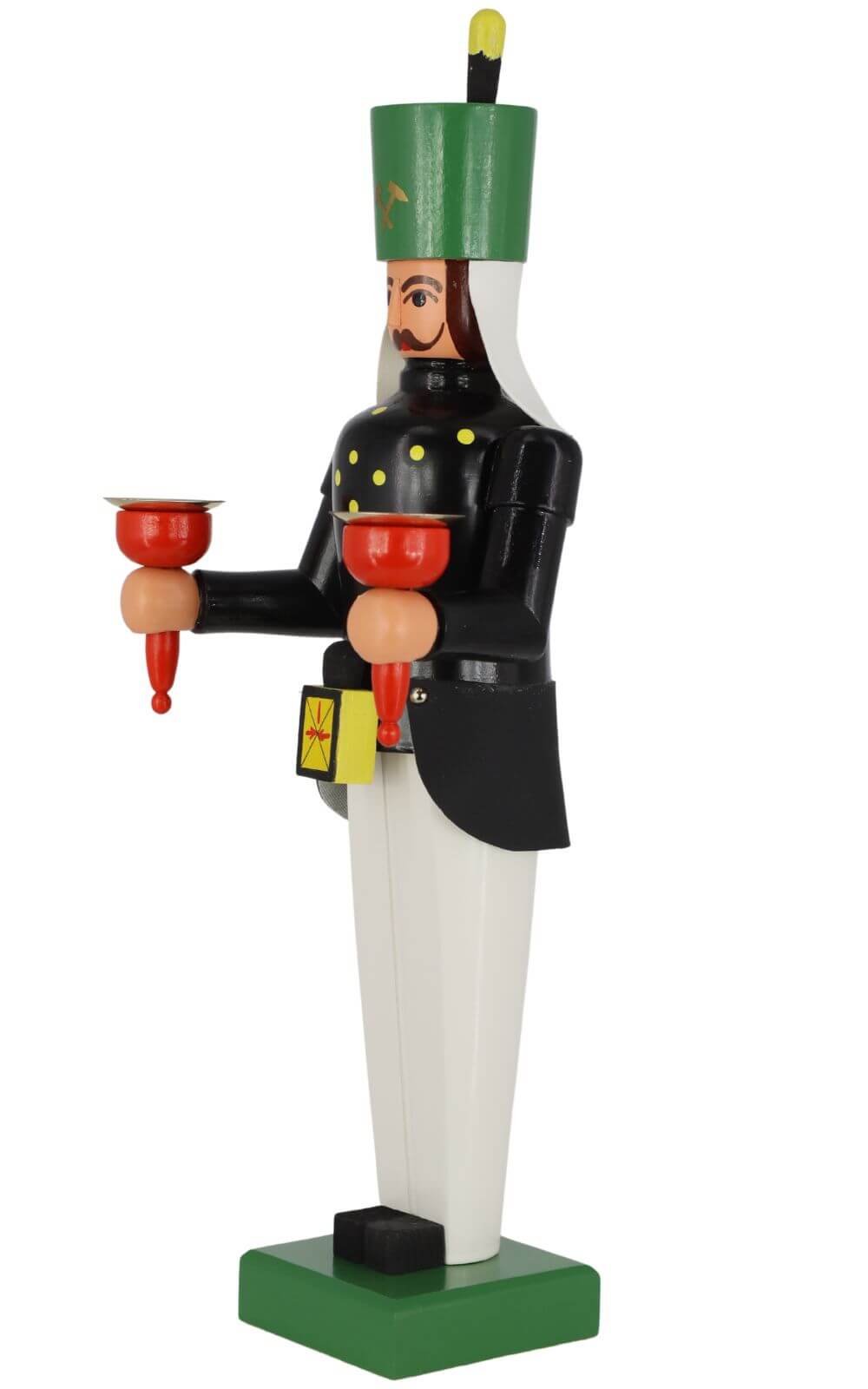 Bergmann, 38 cm, farbig für Wachskerzen von SEIFFEN.COM_2