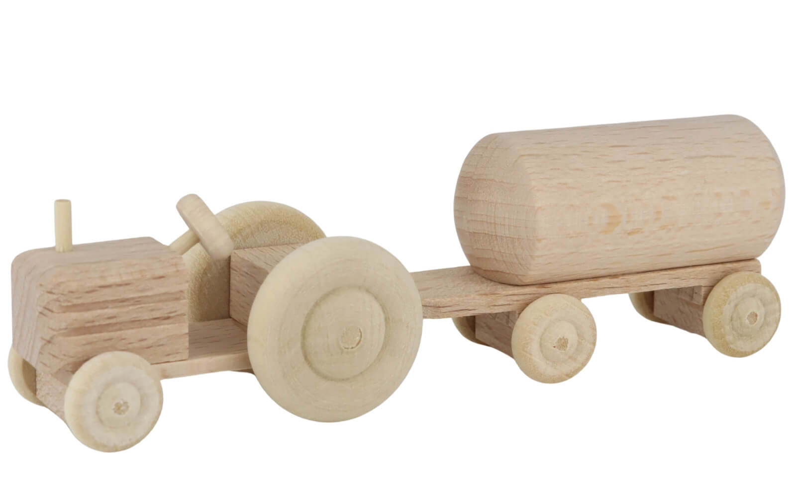 Traktor mit Anhänger Tank, natur von Robbi Weber_1