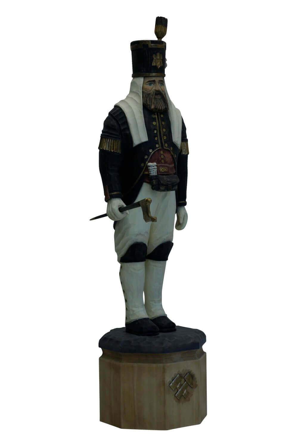 Pobershauer Obersteiger, geschnitzt, 22 cm von Nestler-Seiffen_Bild2