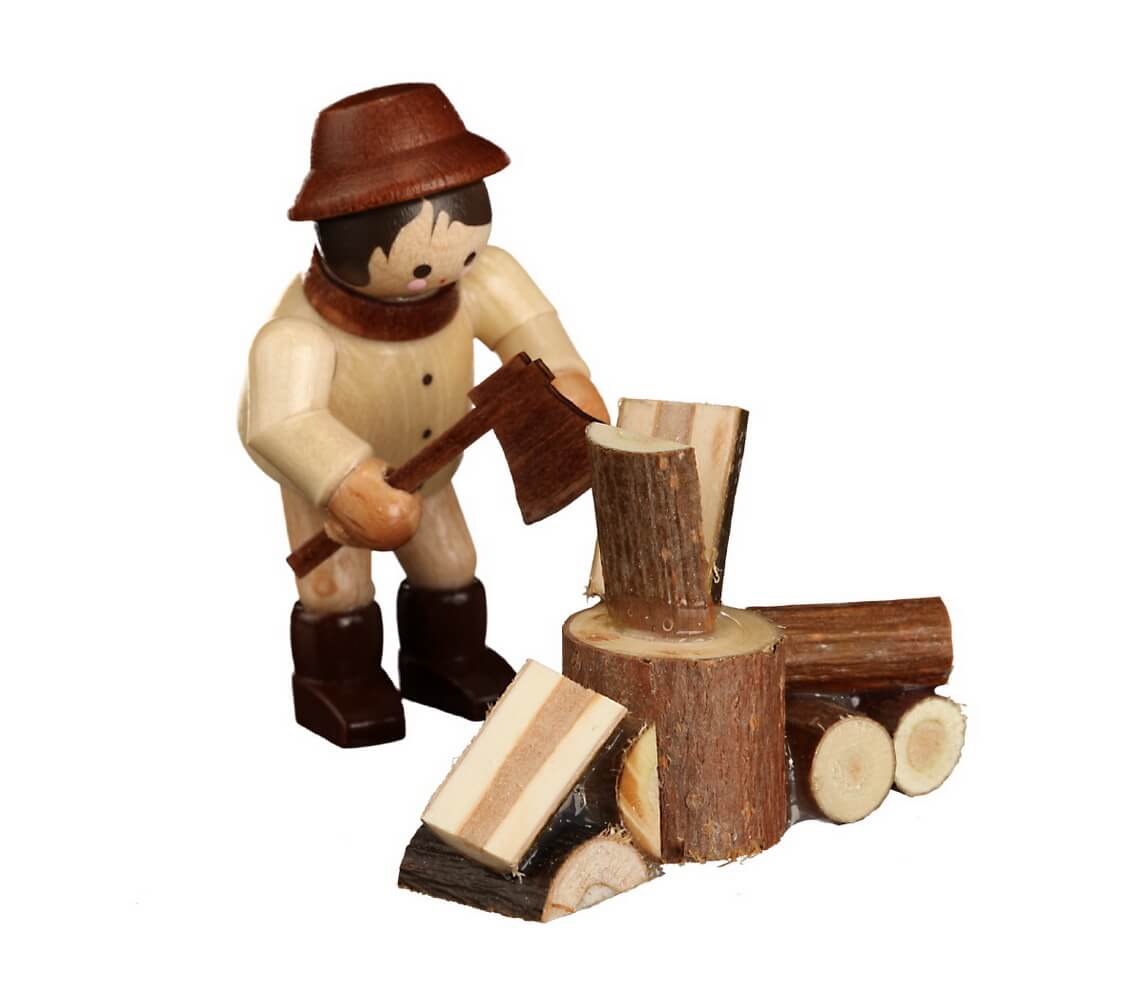 Holzhacker, mini von Romy Thiel