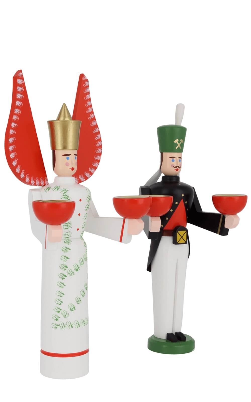 Bergmann und Engel mit getupftem Kleid von Eckert _3