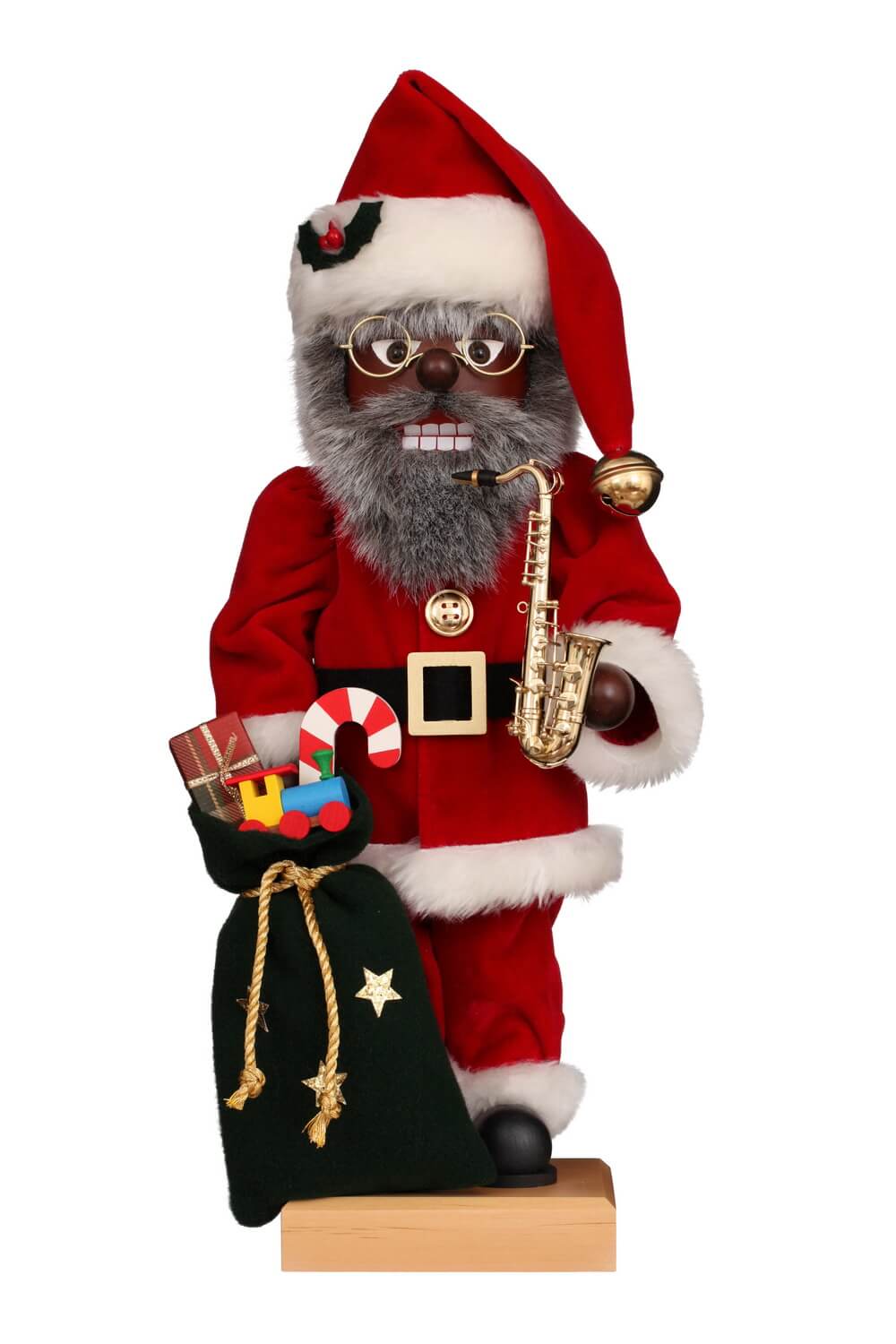 Nussknacker Weihnachtsmann Jazz, 49 cm von Christian Ulbricht