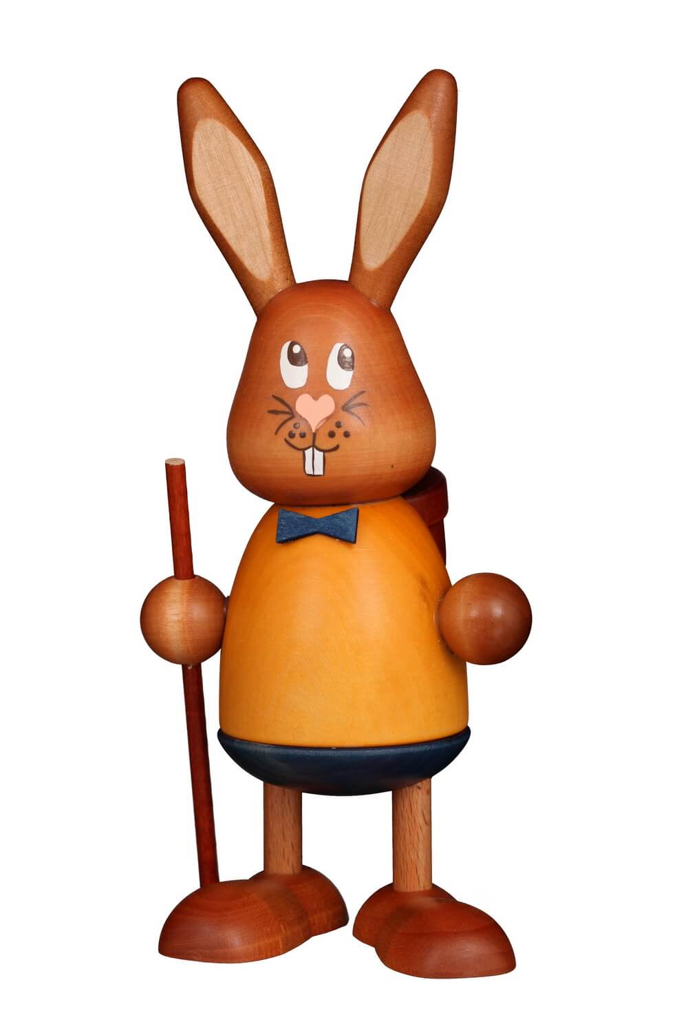 Osterhase - Hasenjunge mit Eierkorb, 18 cm von Christian Ulbricht