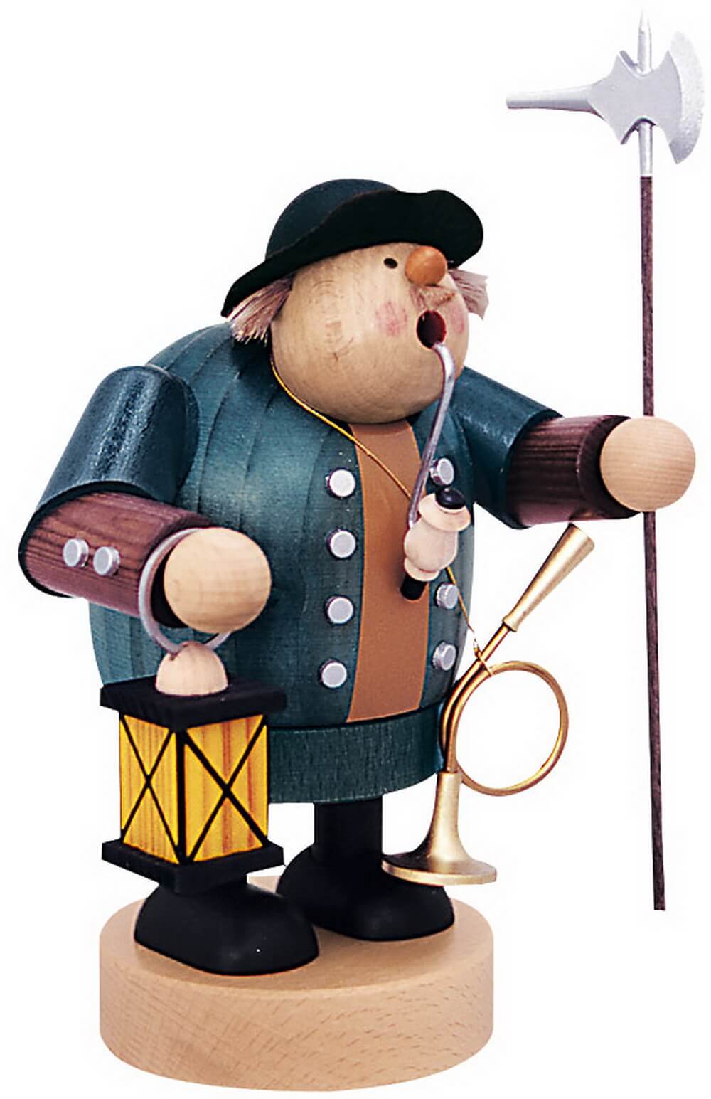 Räuchermännchen Nachtwächter, 21 cm von KWO