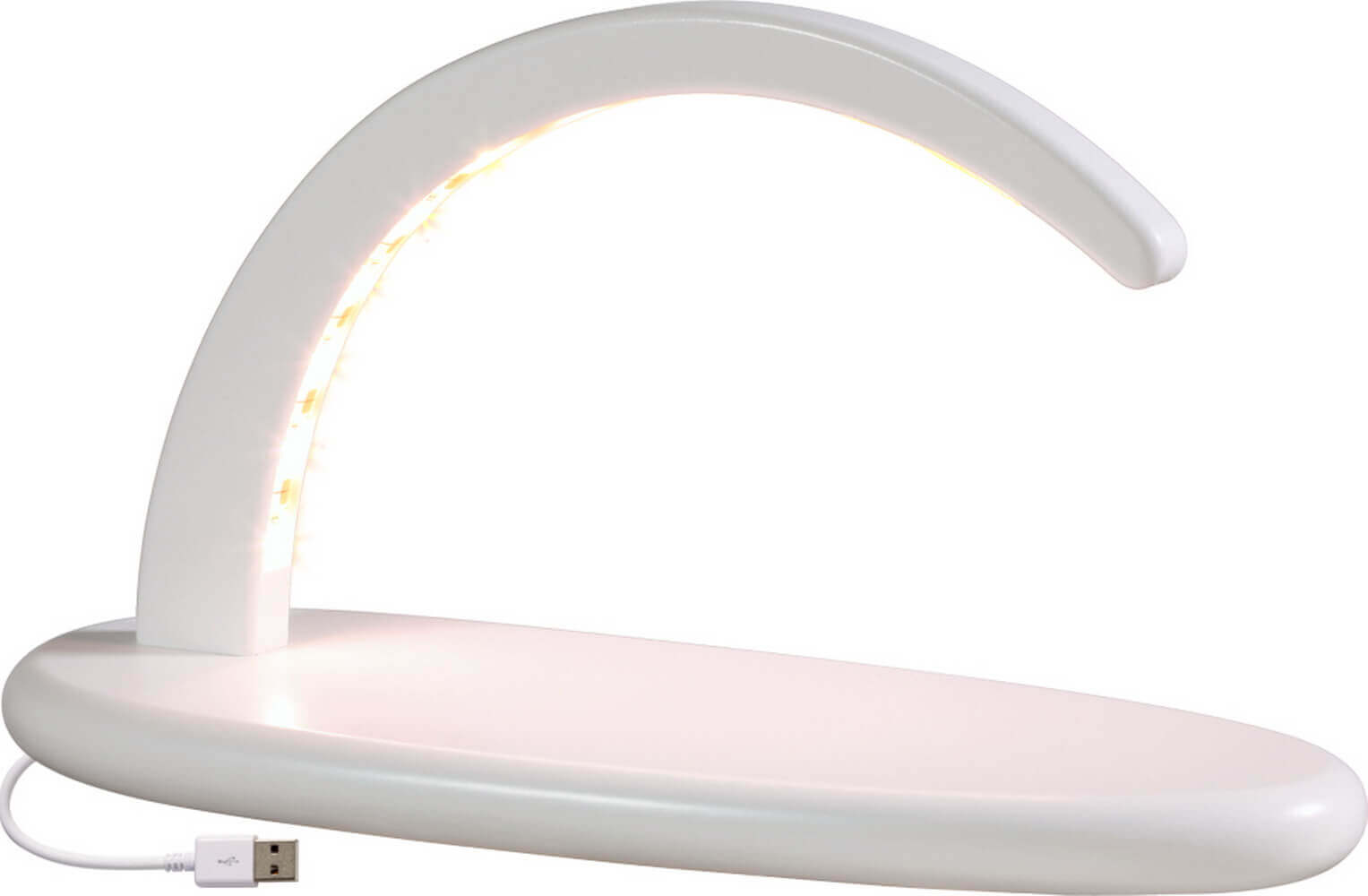 LED Schwibbogen, weiss ohne Bestückung von Seiffener Volkskunst eG