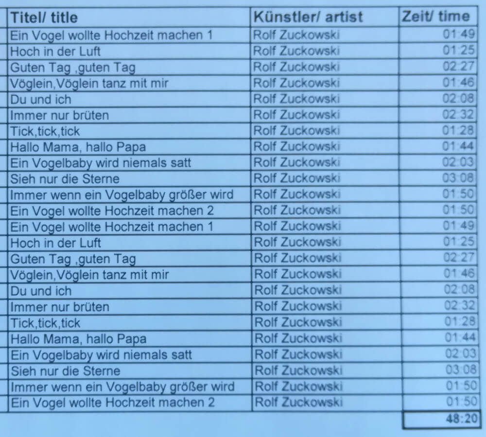 Motivplattform Rolf Zuckowski Edition für Spieluhr M19010 von Müller Kleinkunst_1
