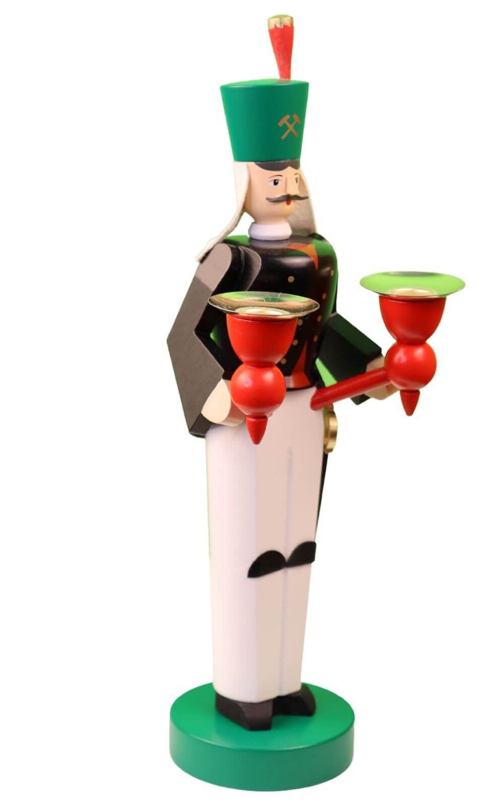 Bergmann, 26 cm, farbig für Wachskerzen von Richard Glässer_2