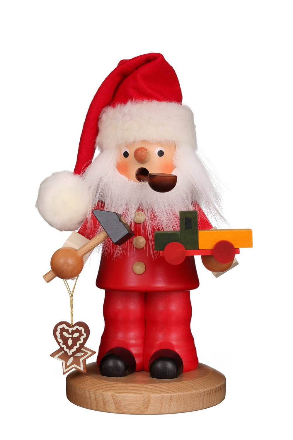 Räuchermännchen Weihnachtsmann, 20 cm, farbig von Christian Ulbricht
