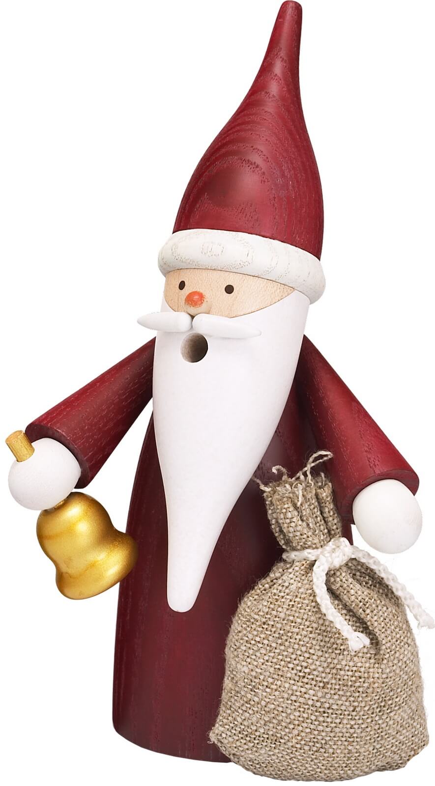 Räuchermann Weihnachtswichtel, 16 cm von Seiffener Volkskunst eG