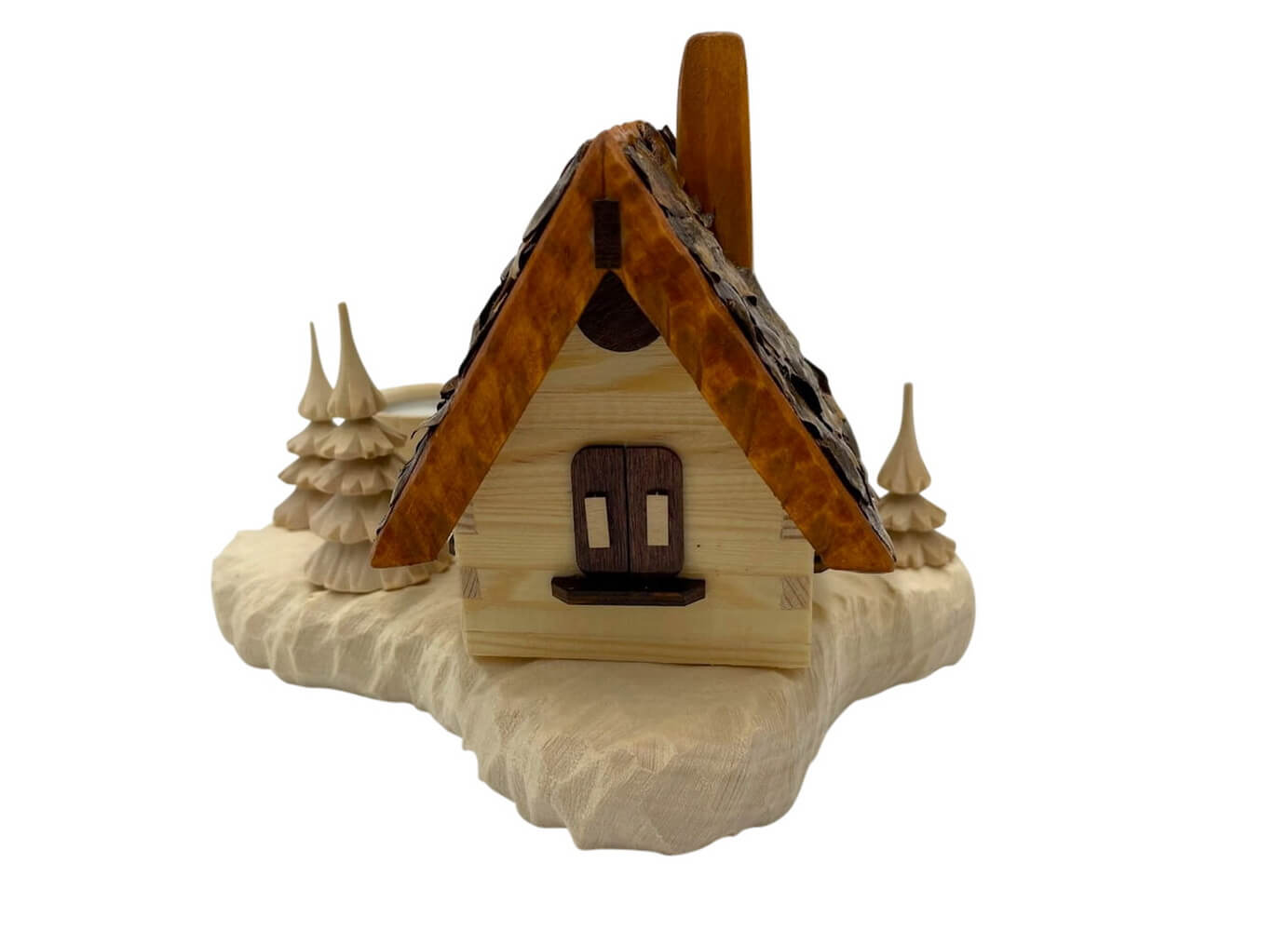 Landschaft mit Räucherhütte und Holzweibel von A. Lahl_Bild4
