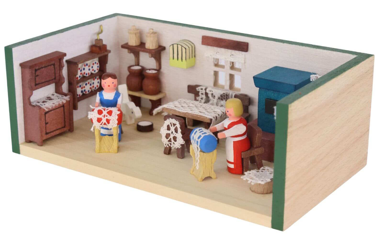 Miniaturstübchen Klöppelstube von Gunter Flath_1