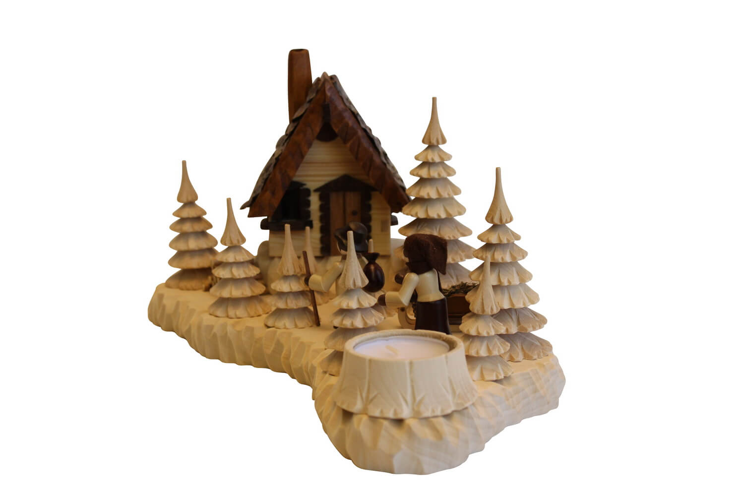 Räucherhaus Wildhüterhütte mit Wildfütterer von A. Lahl_Bild2
