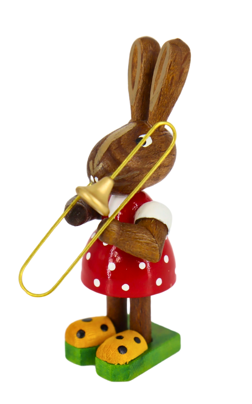 Osterhase - Mädchen mit Posaune von Figurenland Uhlig GmbH_2