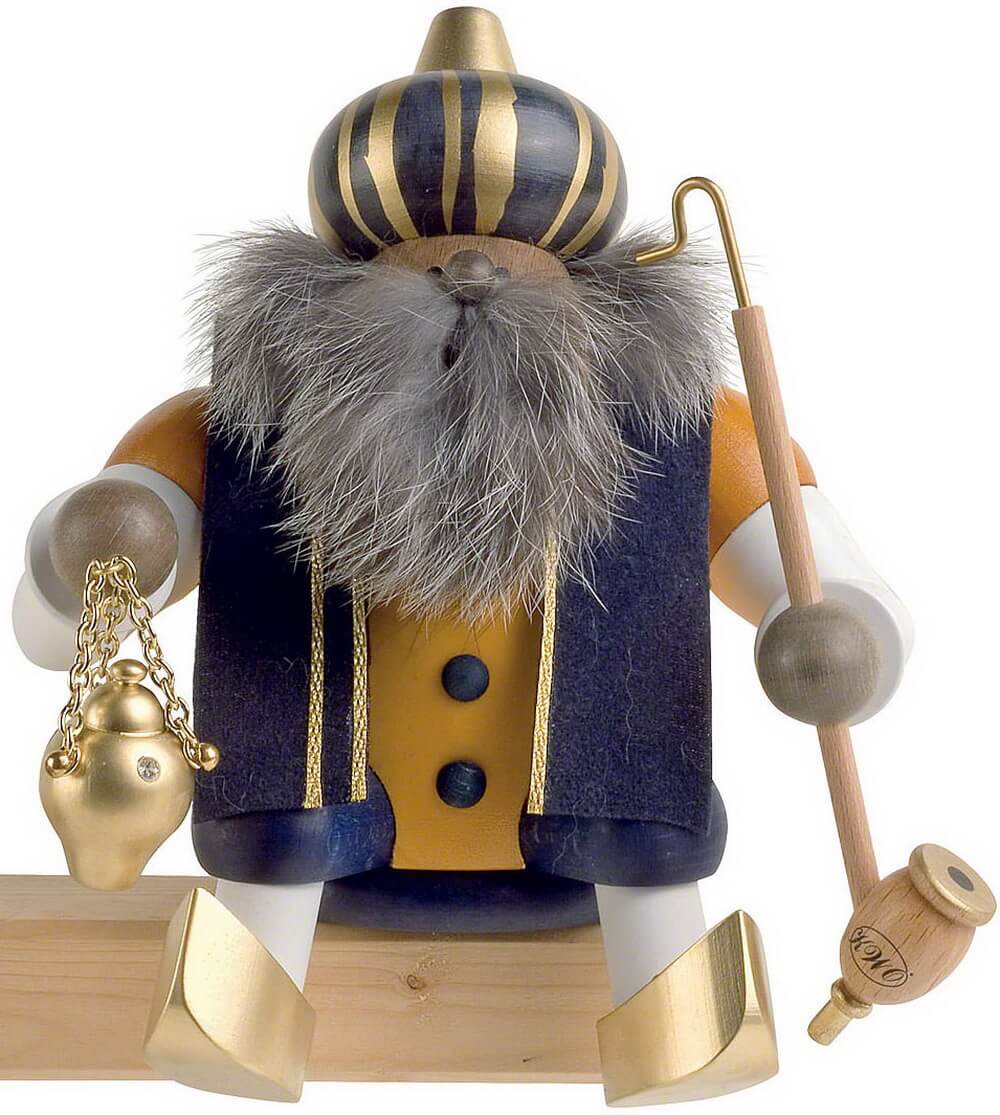 Räuchermännchen Kantenhocker Melchior, 18 cm von KWO