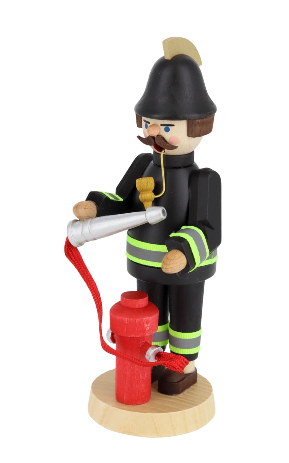 Räuchermännchen Feuerwehrmann, 16 cm von Richard Glässer_3