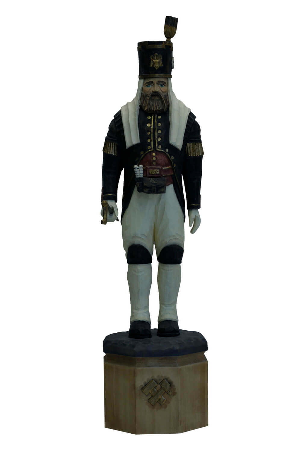 Pobershauer Obersteiger, geschnitzt, 22 cm von Nestler-Seiffen_Bild1