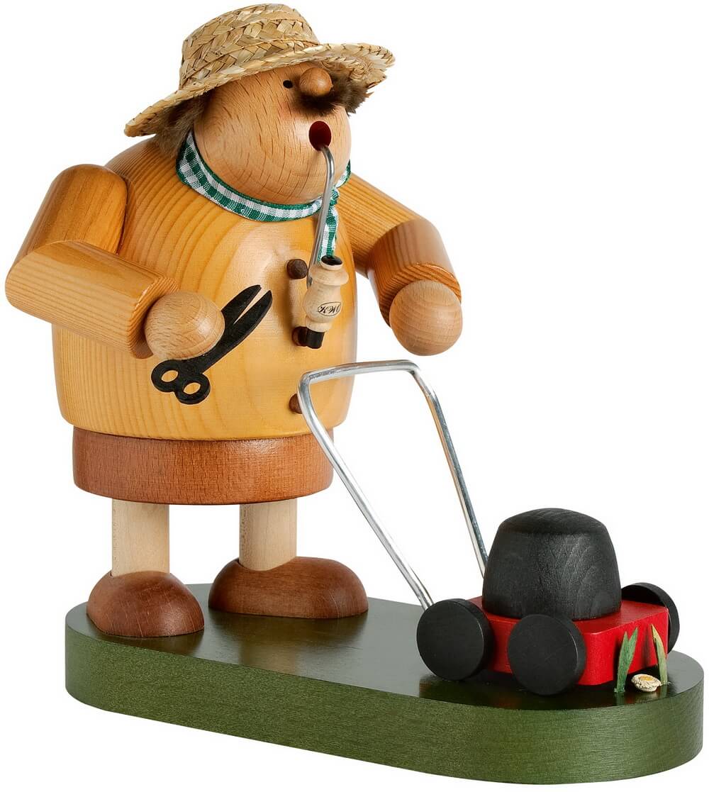 Räuchermännchen Hobbygärtner, 18 cm von KWO