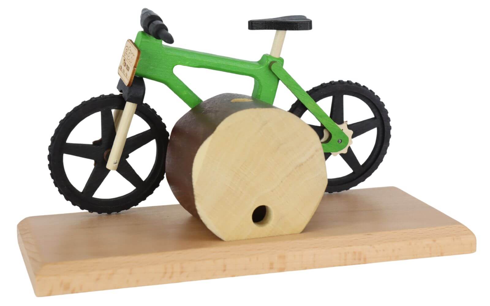 Räuchermännchen - Räucherfahrrad EBM Edition, grün von Gerd Hofmann_2