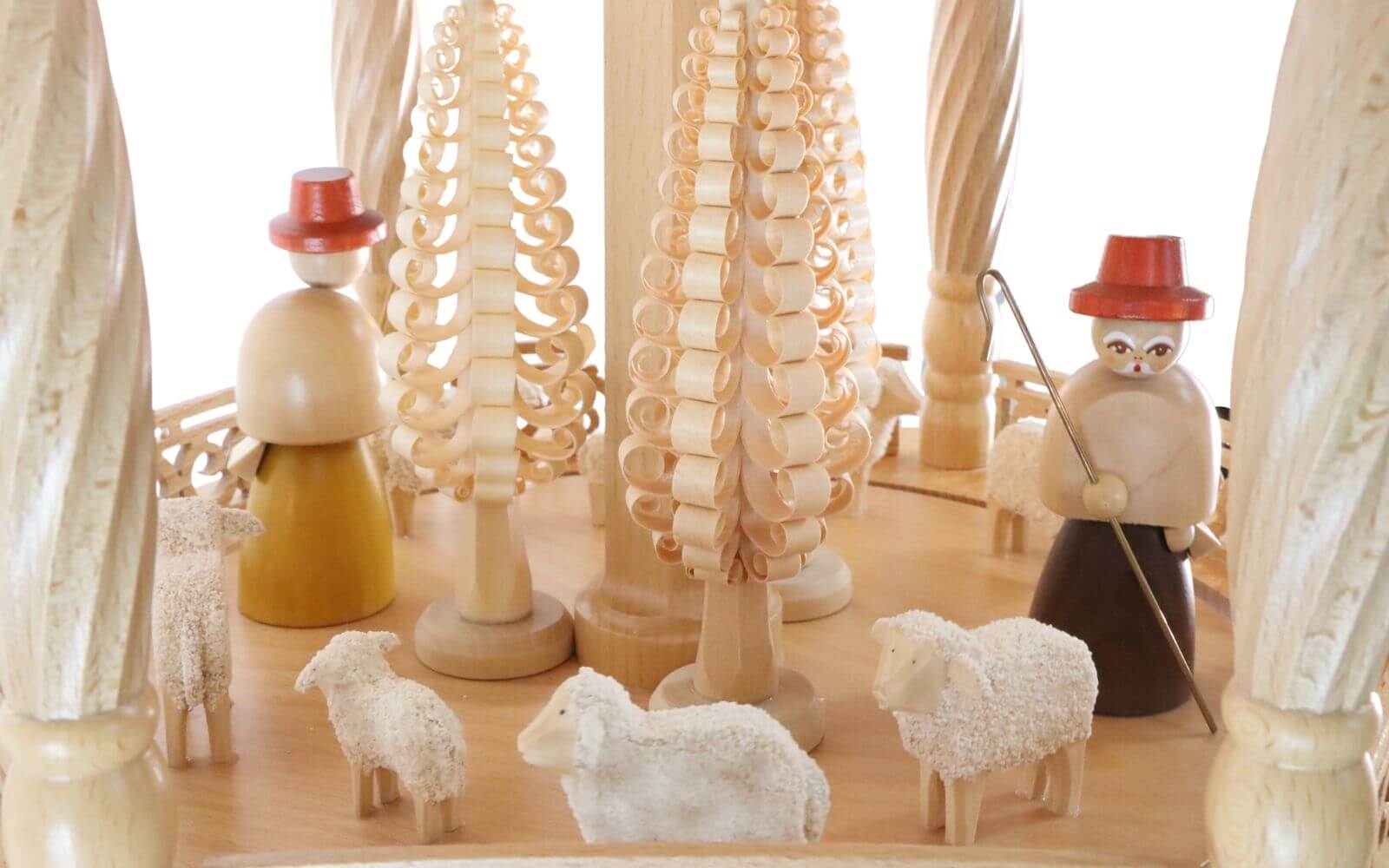 Weihnachtspyramide Heilige Geschichte, 6 - stöckig, elektrisch von Richard Glässer_Bild7