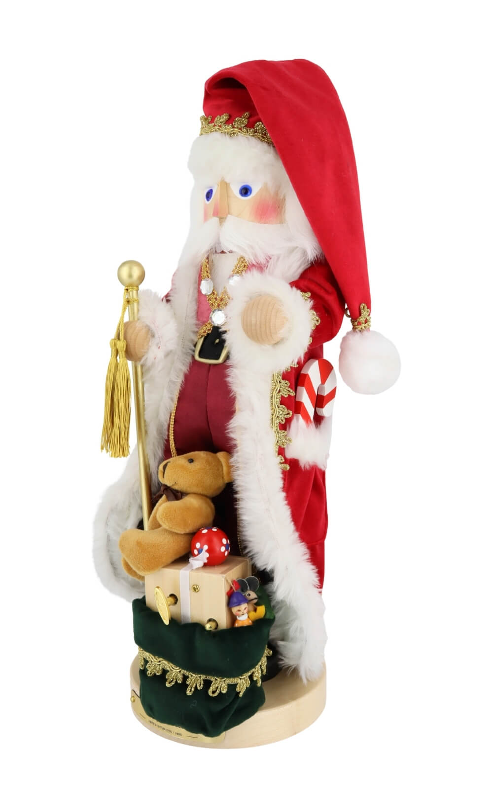 Nussknacker Cozy Santa mit Spieluhr, 49 cm von Steinbach_2