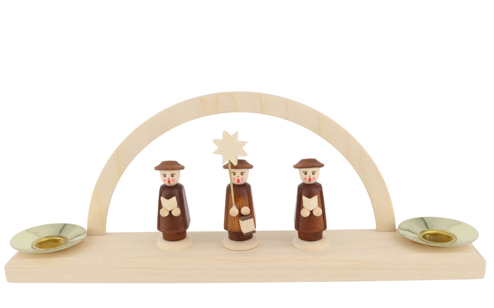 Kerzenhalter Minischwibbogen mit Kurrende von SEIFFEN.COM