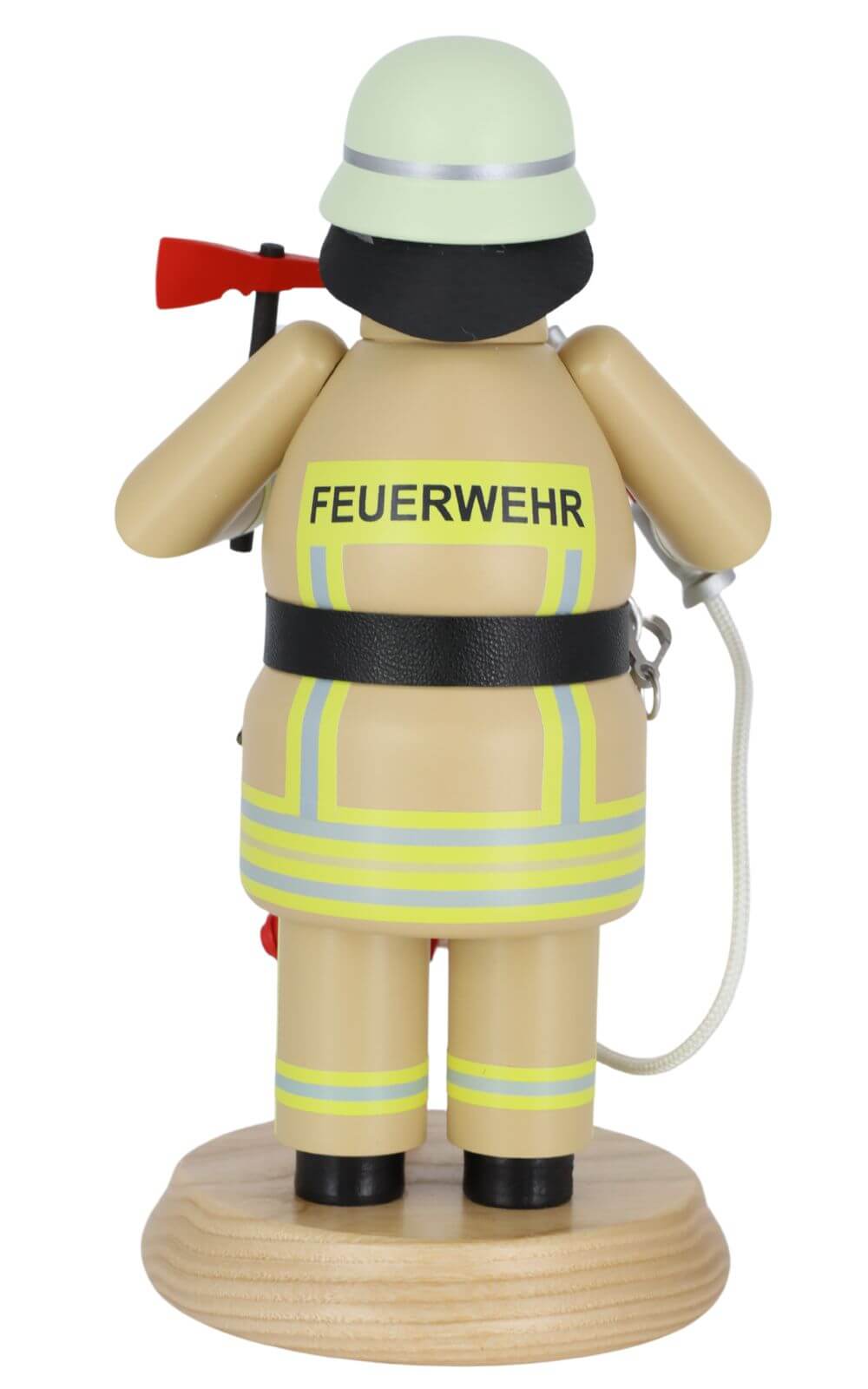 Räuchermännchen Feuerwehrmann in safaribeige, 24 cm, von Müller Kleinkunst_4