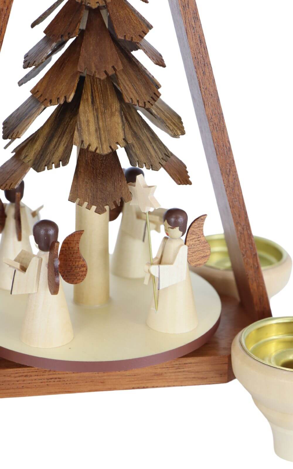 Weihnachtspyramide mit Engel, 29 cm von Müller Kleinkunst_3