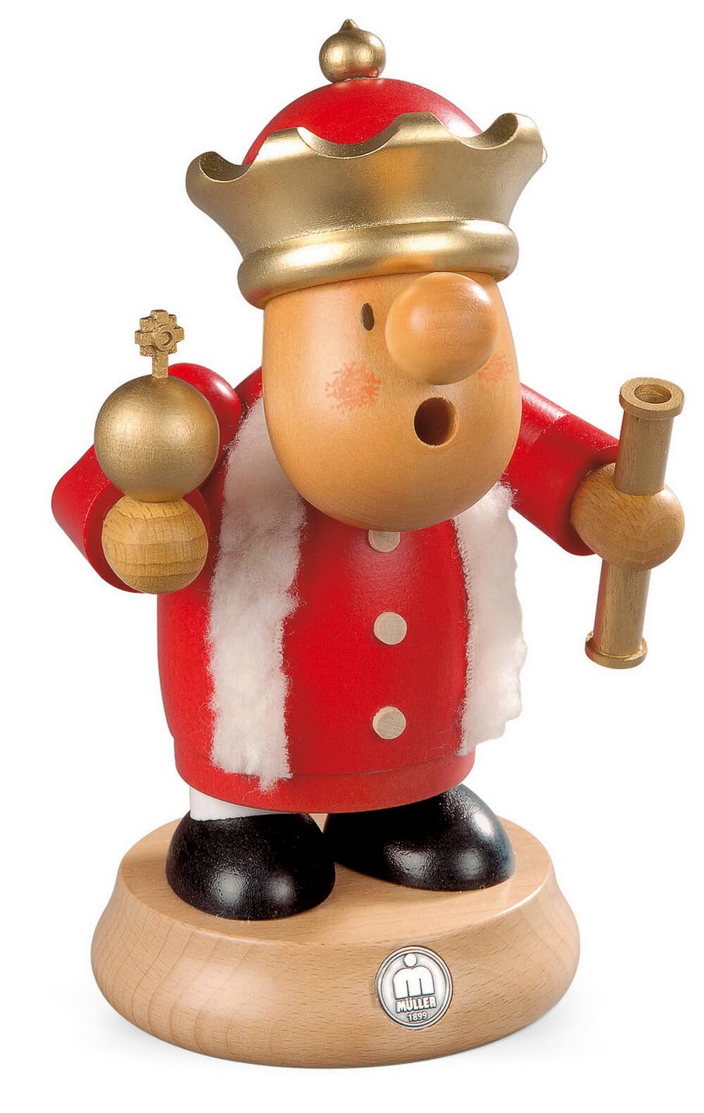 Räuchermännchen Müllerchen® König von Müller Kleinkunst