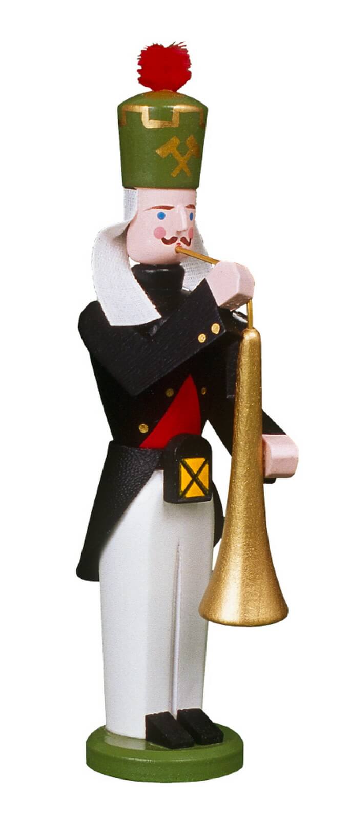 Bergmann Bläser mit Tuba, 13 cm von Eckert