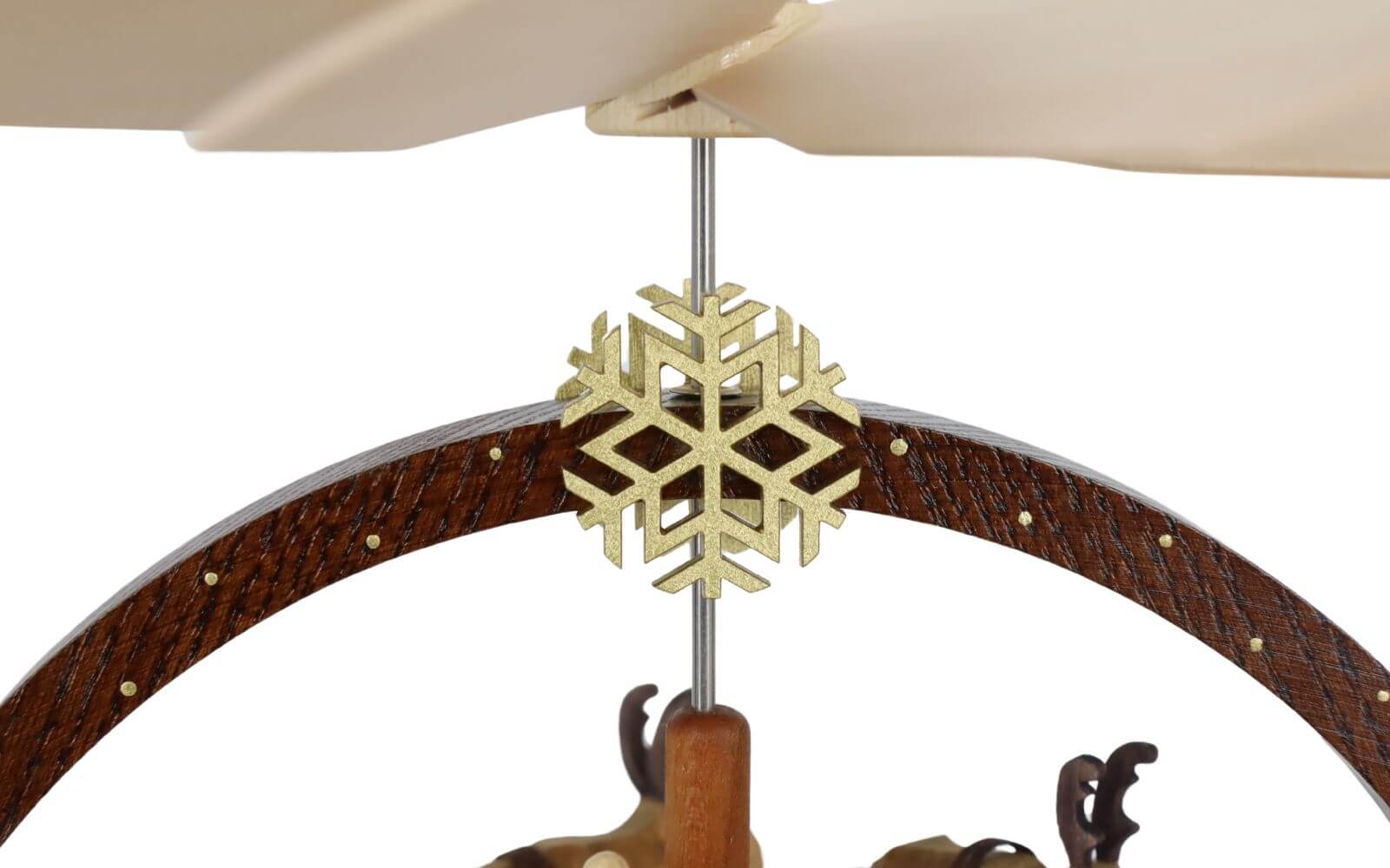 Weihnachtspyramide Weihnachtszauber, 22 cm von Knuth Neuber_6