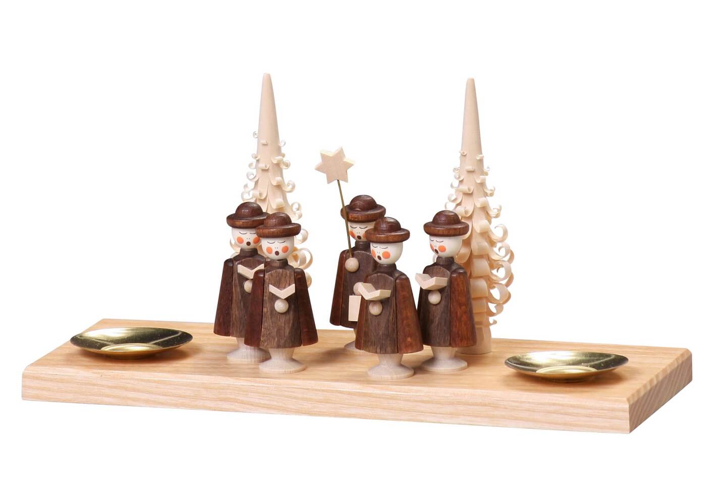 Kerzenhalter groß mit Kurrende, 10 cm von Thomas Preißler