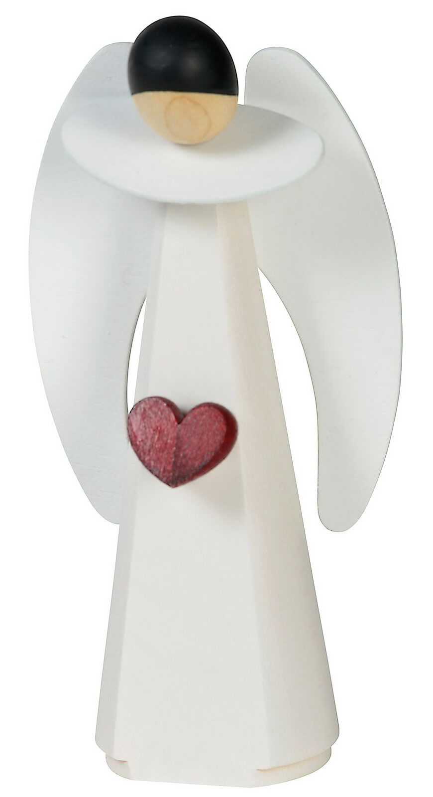 Weihnachtsengel mit Herz, weiß, 11 cm von KWO