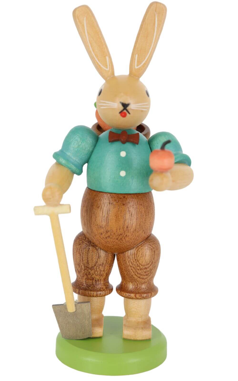 Osterhase Gärtner, 11 cm, farbig von Müller Kleinkunst_1