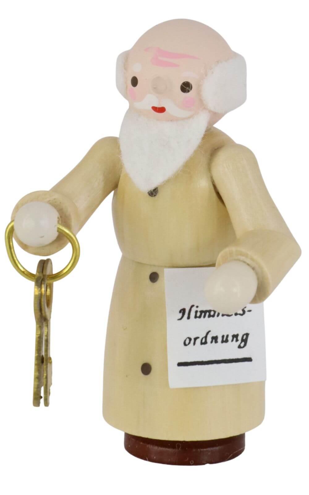 Miniatur Petrus, 6 cm, natur von Romy Thiel
