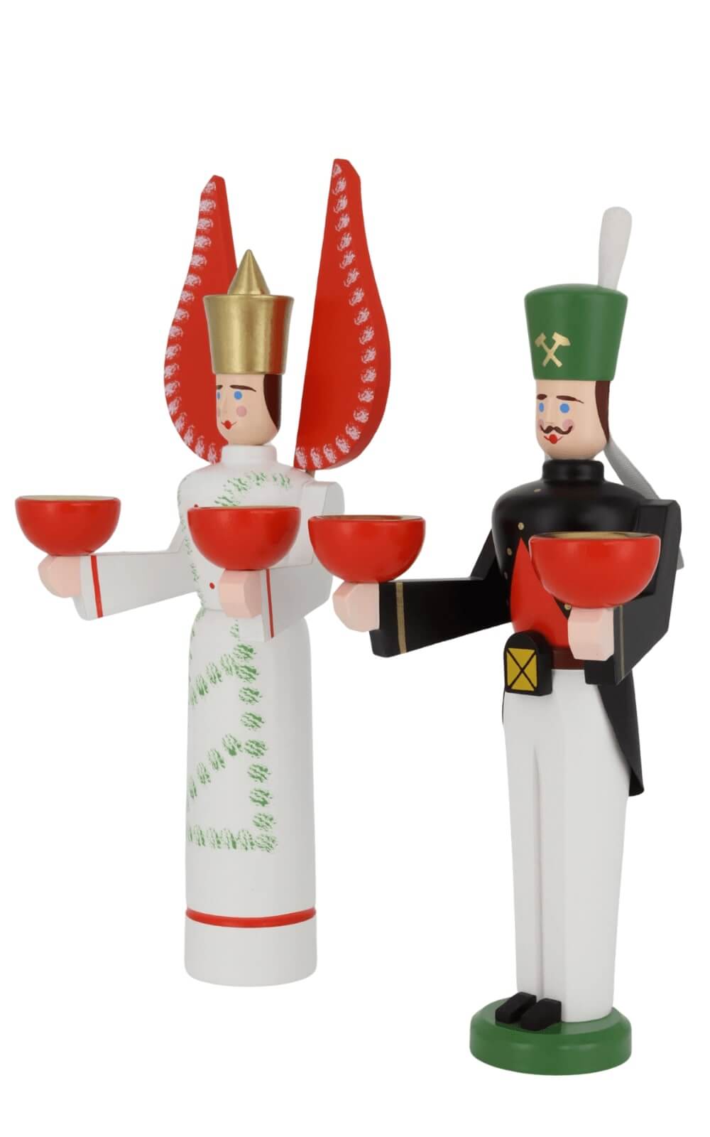 Bergmann und Engel mit getupftem Kleid von Eckert _1