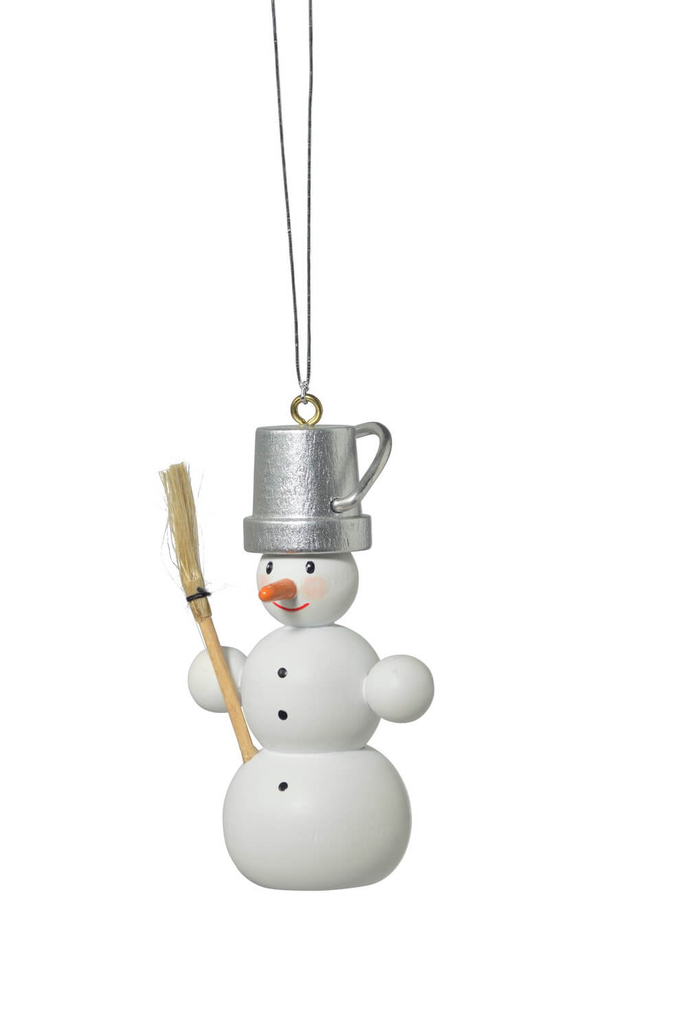 Christbaumschmuck Schneemann, 7 cm von KWO