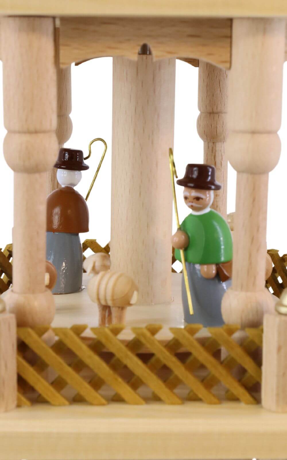 Weihnachtspyramide Heilige Geschichte, 3 – stöckig, 40 cm von Richard Glässer_3