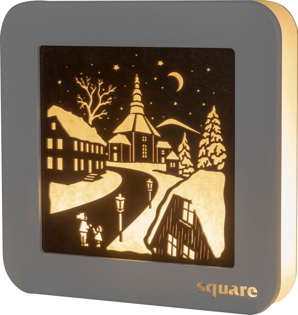 LED Wandbild Square Seiffen, 29 cm von Weigla_Bild1