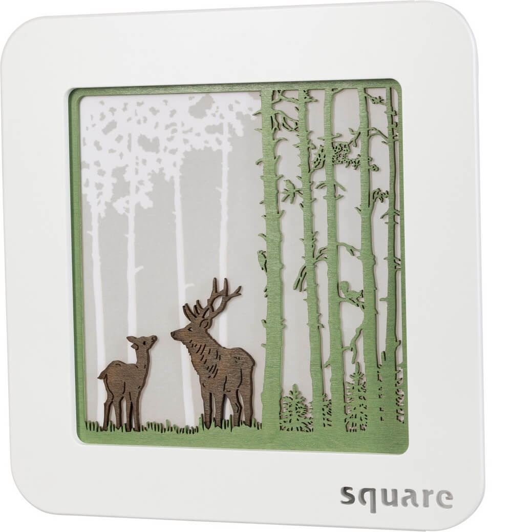 LED Standbild Square Wald, 29 cm von Weigla_Bild2