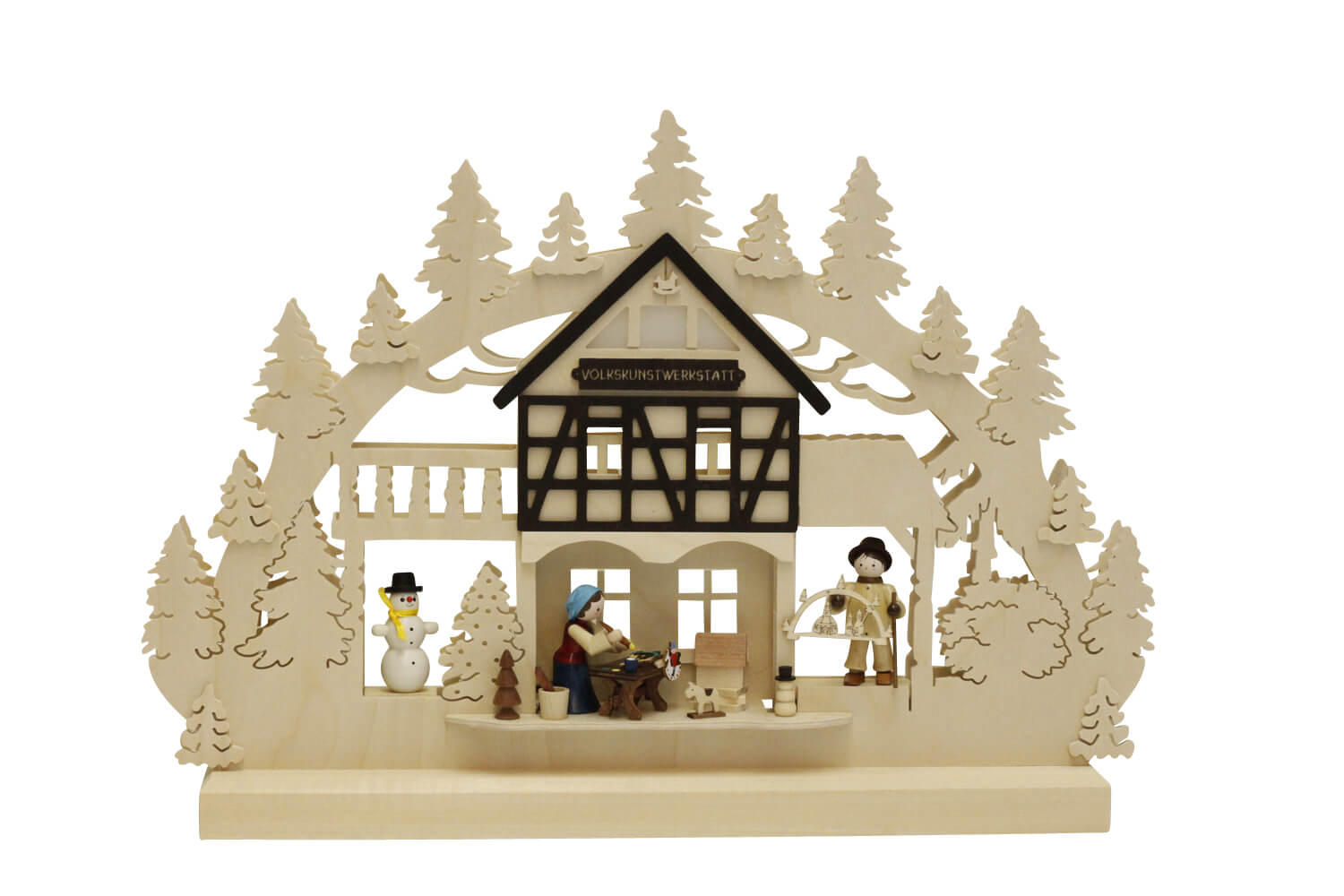 Schwibbogen Volkskunstwerkstatt, 42 cm von Romy Thiel_Bild2