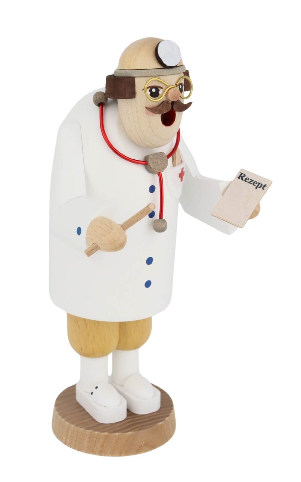 Räuchermännchen Arzt, 18 cm von Richard Glässer