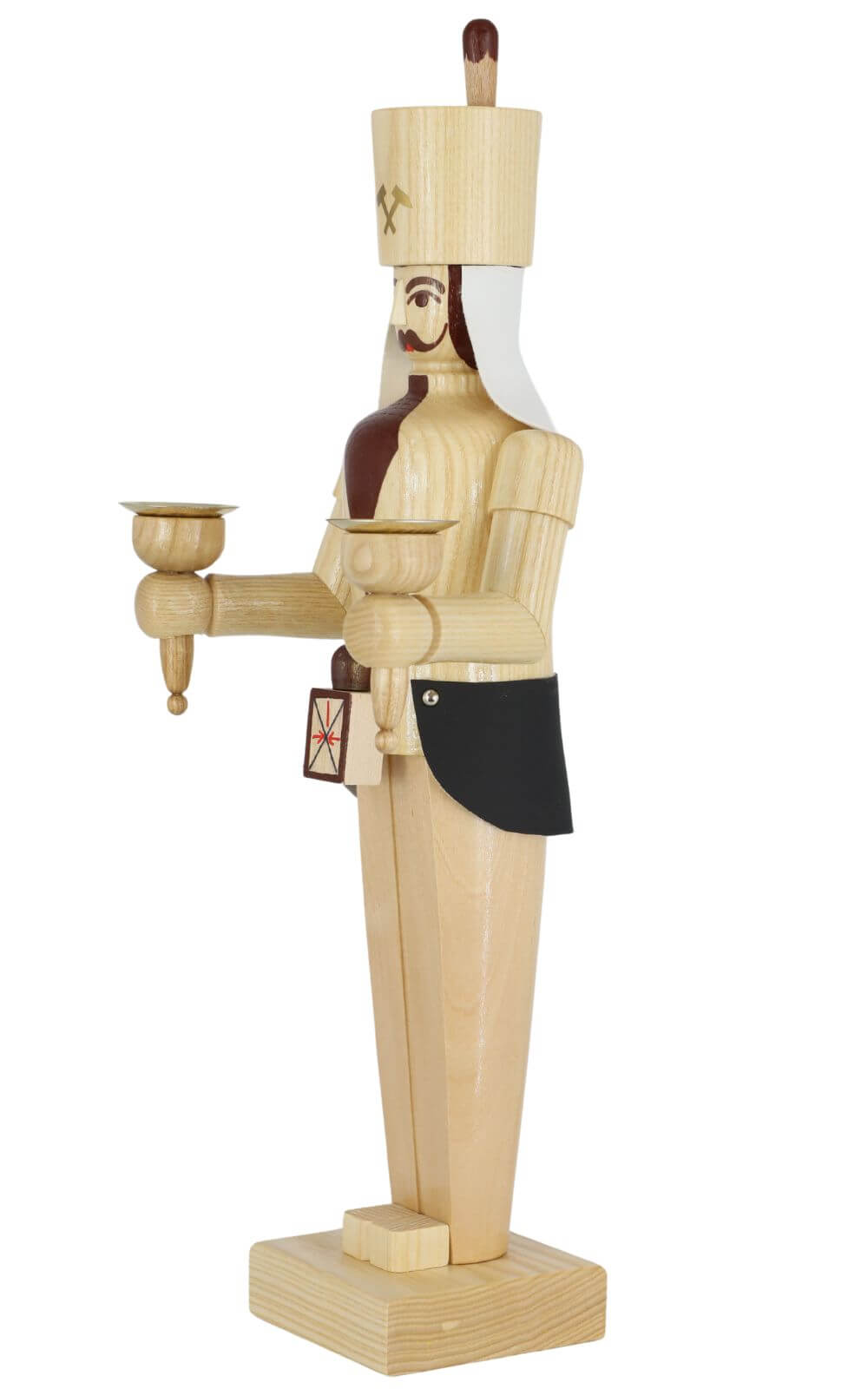 Bergmann aus Holz, natur, 38 cm von SEIFFEN.COM_3