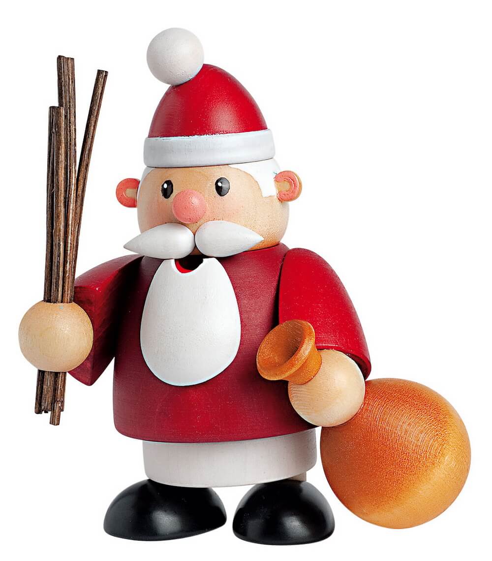 Räuchermännchen Weihnachtsmann, 11 cm von KWO
