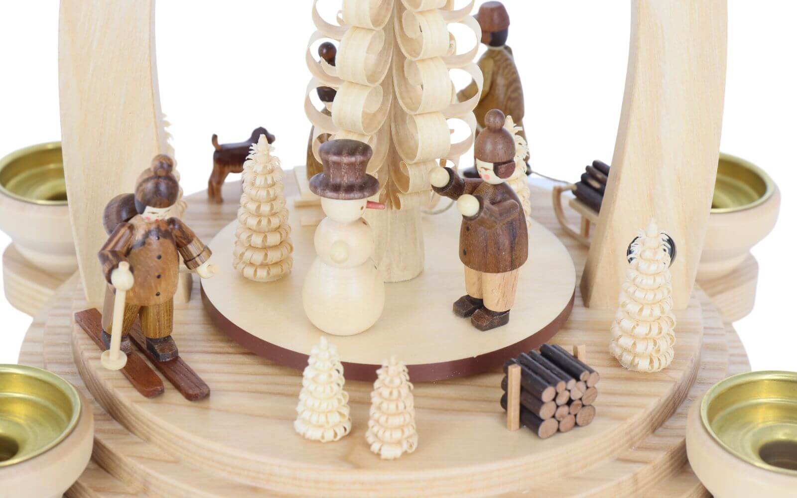 Bogenpyramide Wintermotiv, 34 cm von Müller Kleinkunst_2