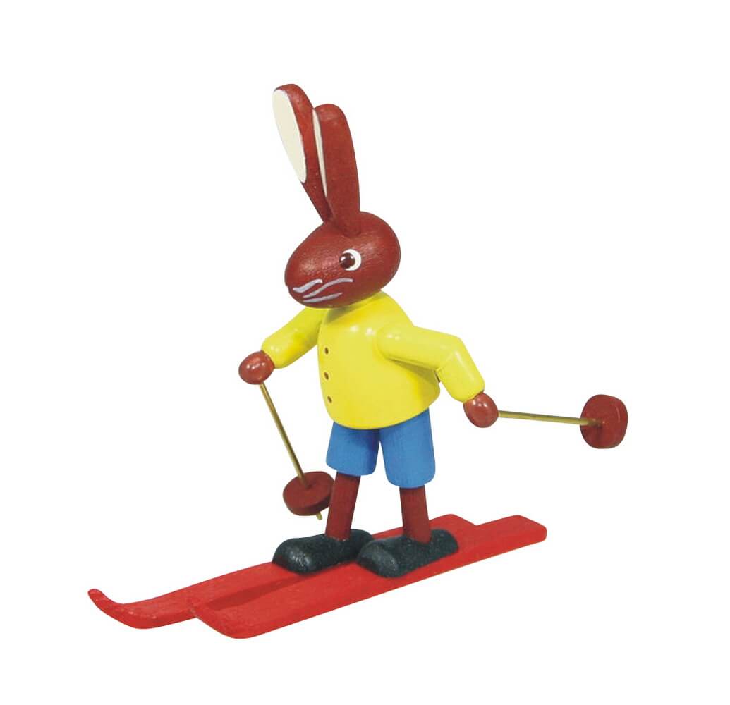 Hase Skilangläufer von Stephan Kaden